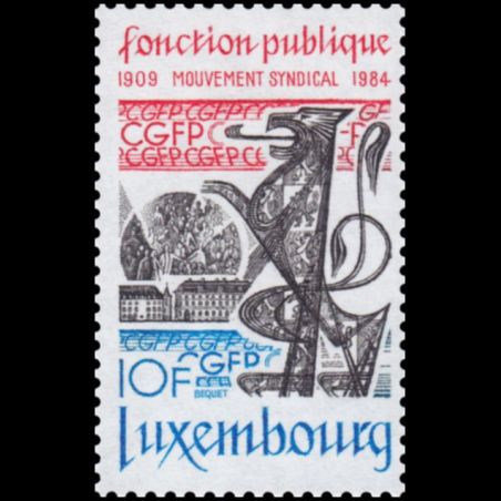 Timbre du Luxembourg n° 1042 Neuf ** 