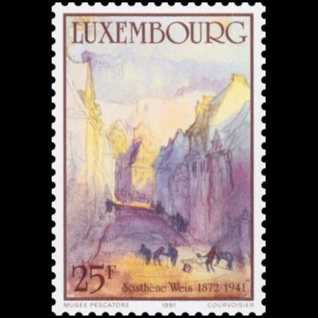 Timbre du Luxembourg n° 1216 Neuf ** 