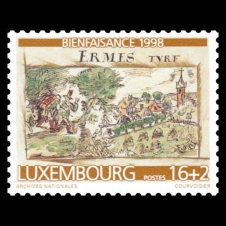 Timbre du Luxembourg n° 1411 Neuf ** 