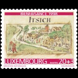 Timbre du Luxembourg n° 1412 Neuf ** 