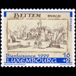 Timbre du Luxembourg n° 1436 Neuf ** 