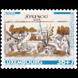 Timbre du Luxembourg n° 1471 Neuf ** 