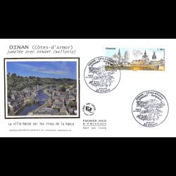 FDC soie - Dinan. Côtes-d'armor - 15/2/2019