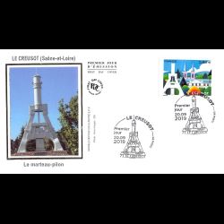 FDC soie - Le Creusot -...