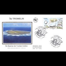 FDC soie - Ile Tromelin -...