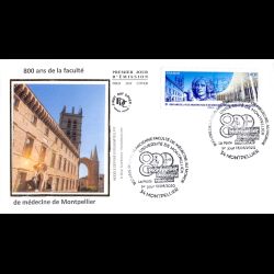 FDC soie - 800 ans faculté...
