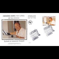 FDC soie - Frédéric DARD...