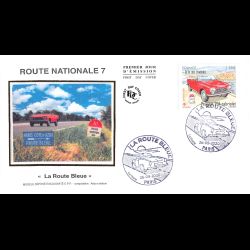 FDC soie - Route nationale...