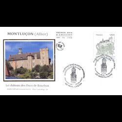 FDC soie - Château des Ducs...