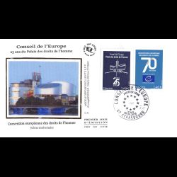 FDC soie - 25 ans Palais...