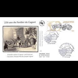 FDC soie - 250 ans du...