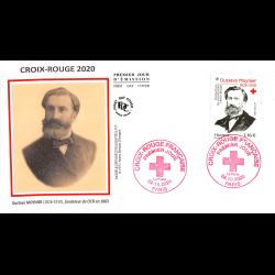 FDC soie - Croix rouge 2020...