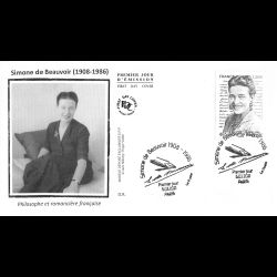 FDC soie - Simone de...