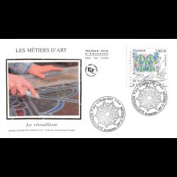 FDC soie - Métiers d'art....