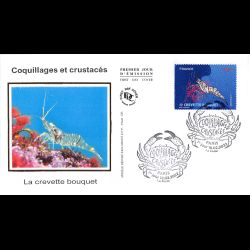FDC soie - Coquillages et crustacés - 18/2/2022 Paris
