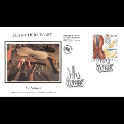 FDC soie - Métiers d'art....