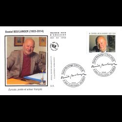 FDC soie - Daniel Boulanger...