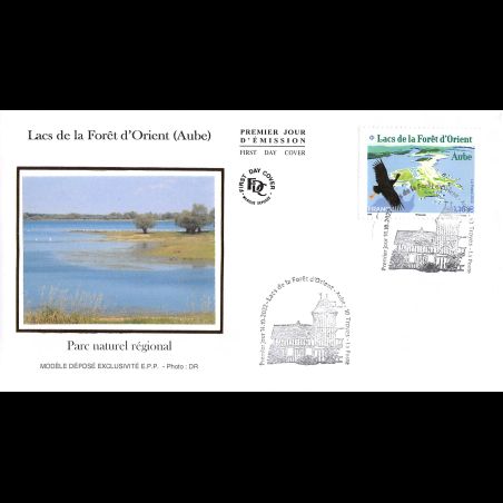 FDC soie - Parc naturel régional - 14/10/2022 Lacs de la forêt d'Orient