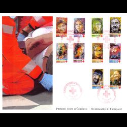 FDC GF LNF - Carnet adhésif - Au profit de la Croix-Rouge (BC1719) - Oblit 10/5/2019 Paris