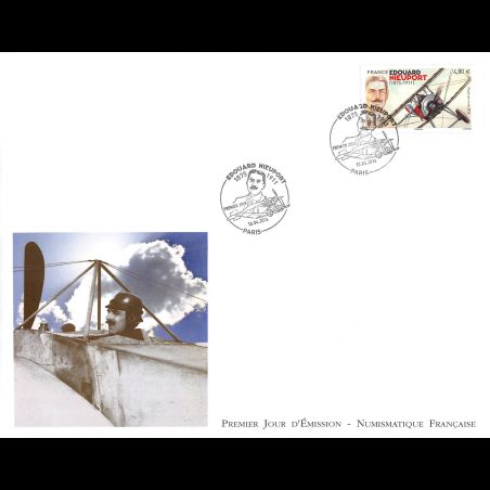 FDC GF LNF - Poste aérienne. Edouard Nieuport - oblit 10/6/2016 Paris