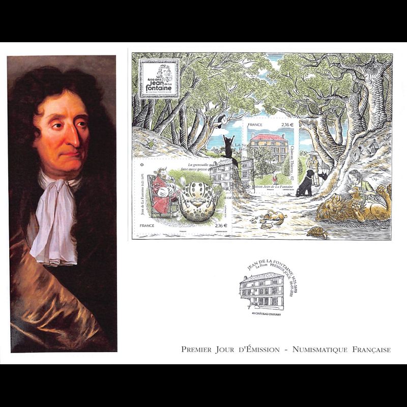FDC GF LNF - Bloc Jean de la Fontaine - 8/7/2021 Château-Thierry