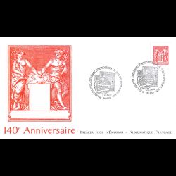 FDC LNF - 140e anniversaire  type Sage (2 env) - 3/11/2016 Paris