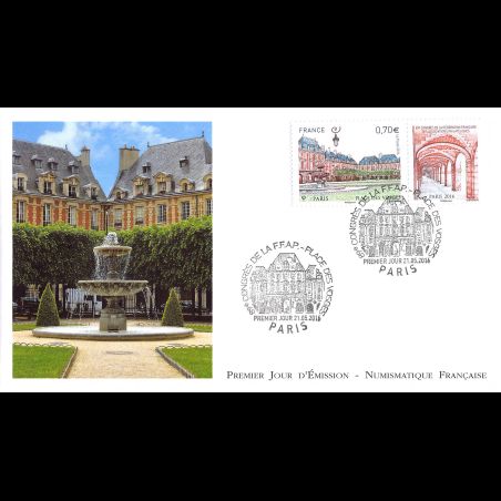FDC LNF - 89e congrès FFAP - oblit 21/5/2016 Paris