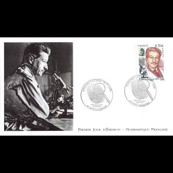 FDC LNF - Edmond Locard - oblit 15/4/2016 Saint-Chamond
