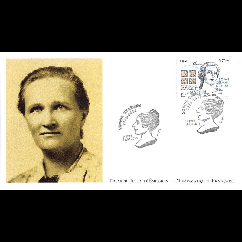FDC LNF - Sophie Germain, mathématicienne française - 18/3/2016 Paris