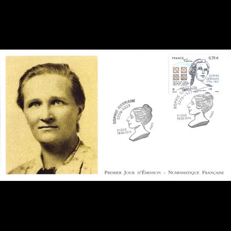 FDC LNF - Sophie Germain, mathématicienne française - 18/3/2016 Paris