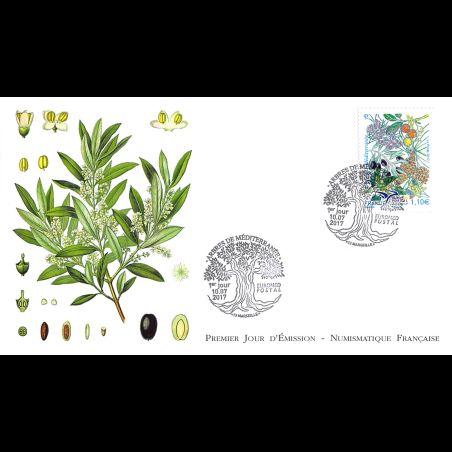FDC LNF - Euromed. Arbres de Méditerranée - 10/7/2017 Paris