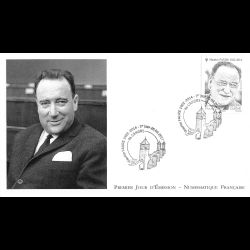 FDC LNF - Maurice Faure - oblit 25/3/2017 Cahors