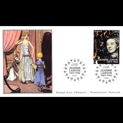 FDC LNF - Tableau Jeanne Lanvin - 23/9/2017 Paris