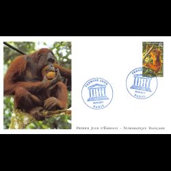 FDC LNF - Unesco. L'Orang-outan - 30/6/2017 Paris