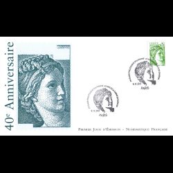 FDC LNF - 40 ans du timbre...