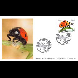 FDC LNF - Insecte. La coccinelle - oblit 19/5/2017 Paris