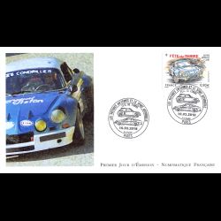 FDC LNF - Fête du timbre - Alpine Renault A110 - 10/3/2018 Paris