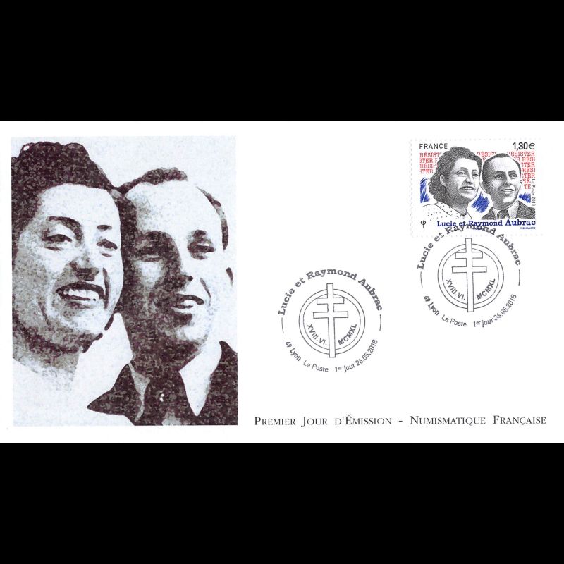 FDC LNF - Lucie et Raymond Aubrac, résistants - 26/5/2018 Lyon