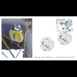FDC LNF - Les oiseaux de nos jardins. Mésange bleue - 10/6/2018 Paris