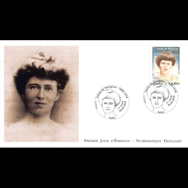 FDC LNF - Louise de Bettignies, résistante - 28/9/2018 Paris