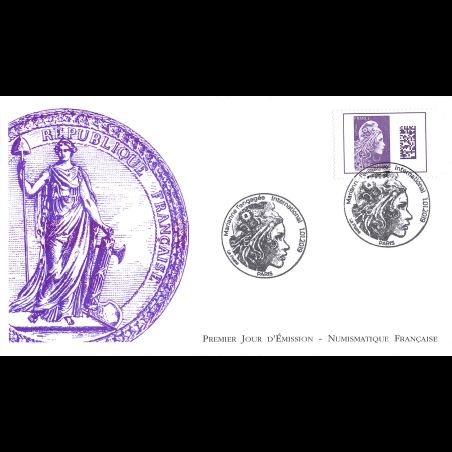 FDC LNF - Marianne l'engagée international - 1/1/2019 Paris