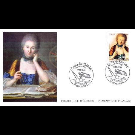 FDC LNF - Emilie du Châtelet, scientifique - 18/1/2019 Lunéville