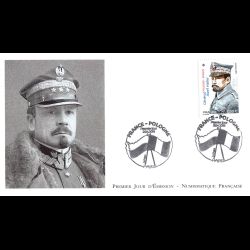 FDC LNF - Relations diplomatiques franco-polonaises (2 env) - 2/4/2019 Paris