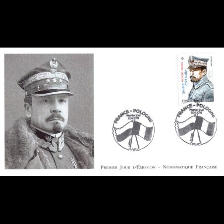 FDC LNF - Relations diplomatiques franco-polonaises (2 env) - 2/4/2019 Paris