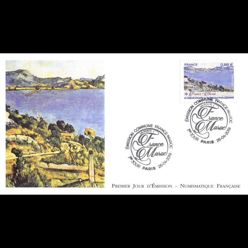 FDC LNF - France Maroc. Richesses de nos musées (2 env) - 26/4/2019 Paris