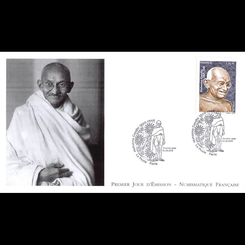 FDC LNF - Mahatma Gandhi - 2/10/2019 Paris
