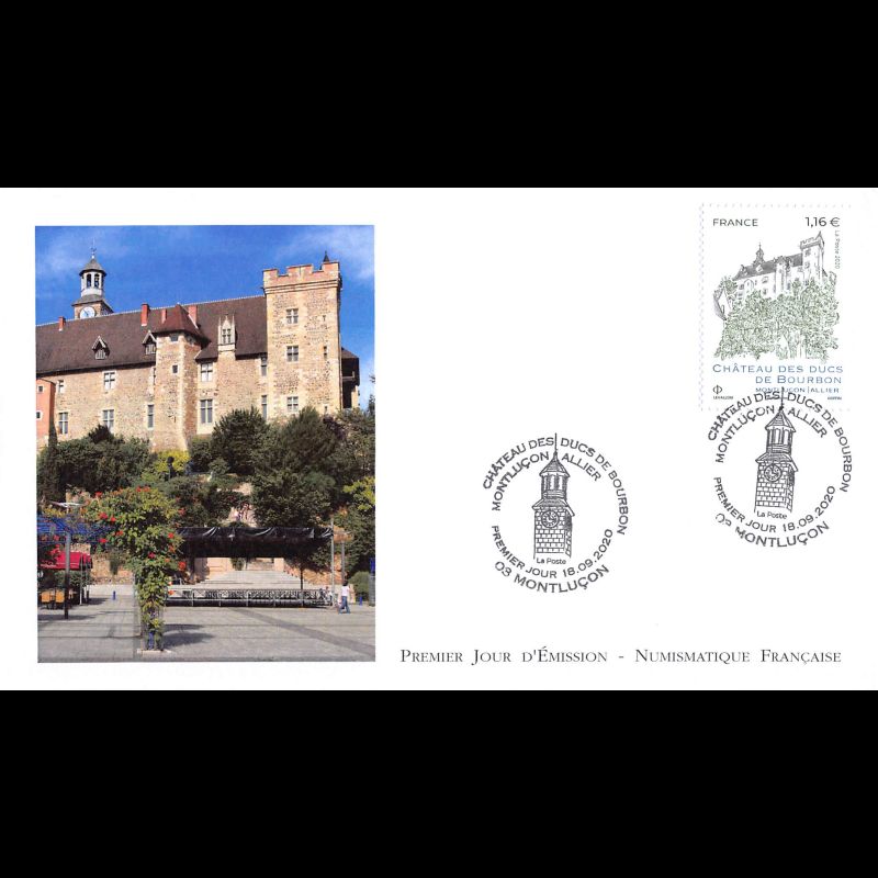 FDC LNF - Château des Ducs de Bourbon - 18/9/2020 Montluçon