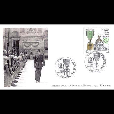 FDC LNF - 80ème anniversaire ordre de la Libération - 16/11/2020 Grenoble