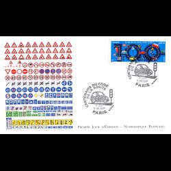 FDC LNF - Centenaire code...