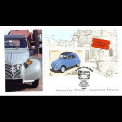 FDC LNF - Bloc fête du timbre. Citroën 2CV - 25/9/2021 Paris